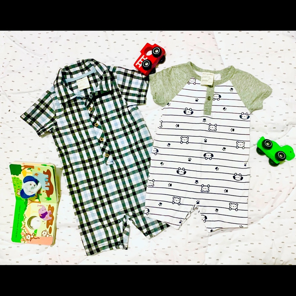 First Impressions Baby Romper Bundle